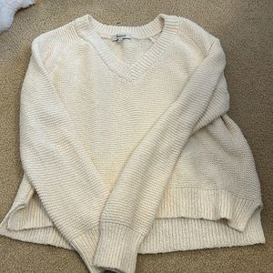 Madewell White Sweater - Small
